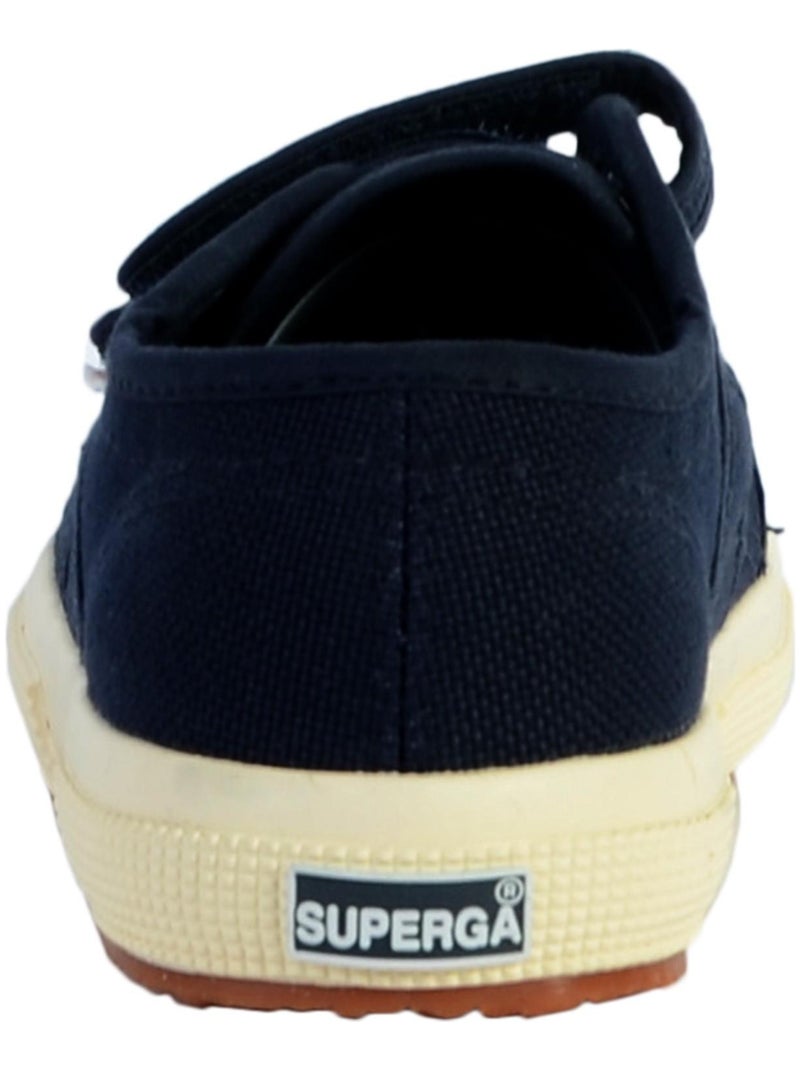 Baskets en Coton. Superga Bleu - Kiabi
