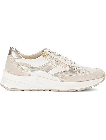 Baskets en cuir (adaptée Hallux Valgus)