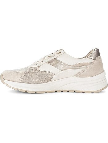 Baskets en cuir (adaptée Hallux Valgus)
