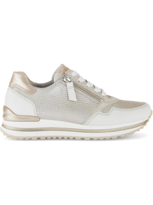 Baskets  en cuir - Kiabi