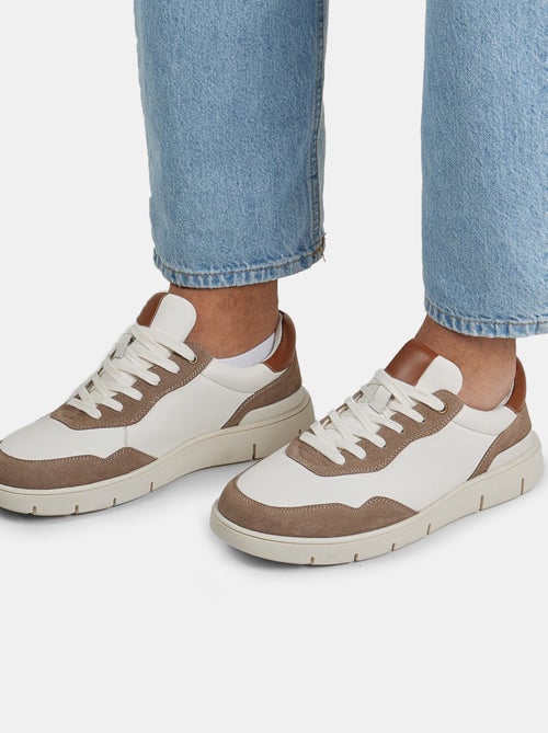 Baskets en Cuir BATA - Kiabi