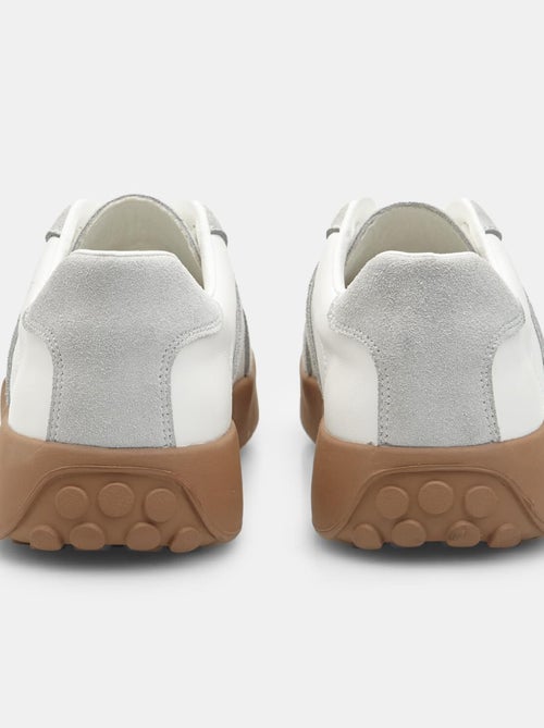 Baskets en Cuir BATA - Kiabi