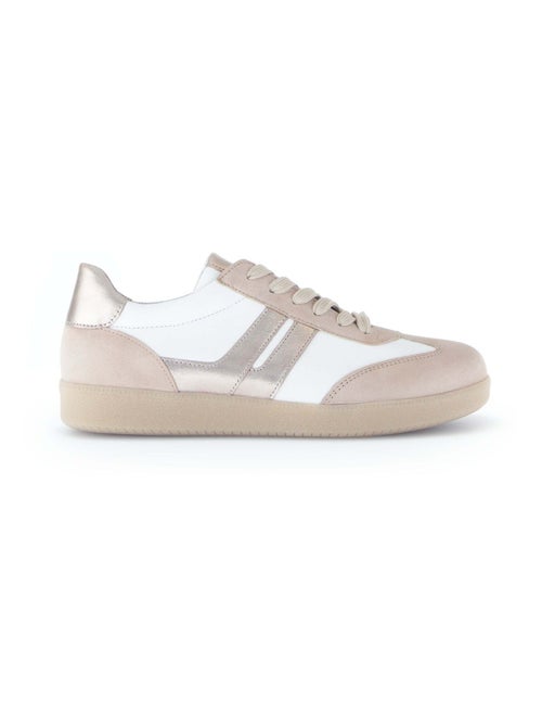Baskets  en cuir - Kiabi