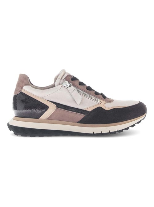 Baskets  en cuir - Kiabi