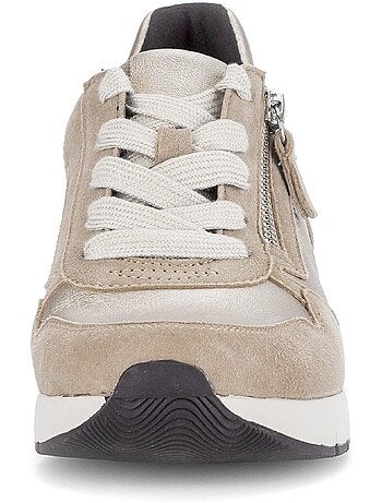 Baskets en cuir