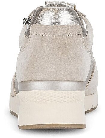 Baskets en cuir