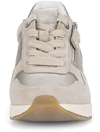 Baskets en cuir