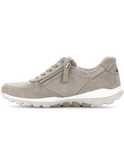 Baskets  en cuir - Kiabi