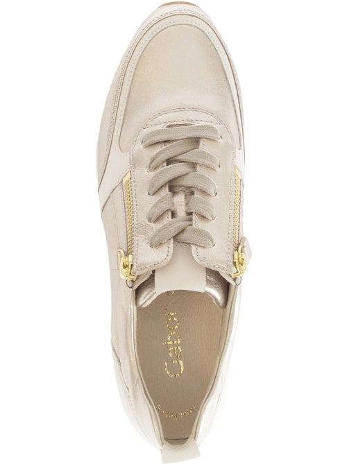 Baskets  en cuir - Kiabi