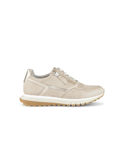 Baskets  en cuir - Kiabi