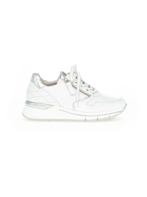 Baskets  en cuir - Kiabi