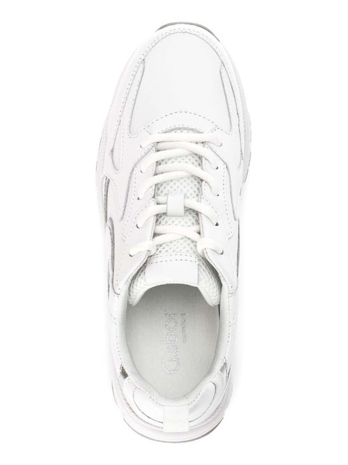 Baskets  en cuir - Kiabi