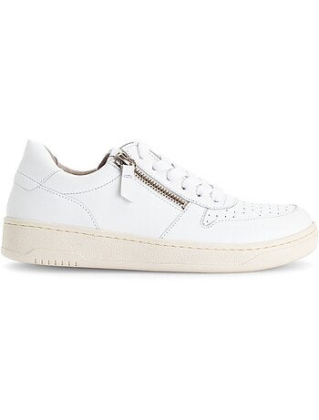 Baskets en cuir