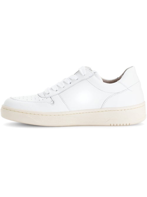 Baskets  en cuir - Kiabi