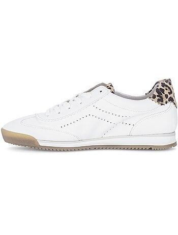 Baskets en cuir