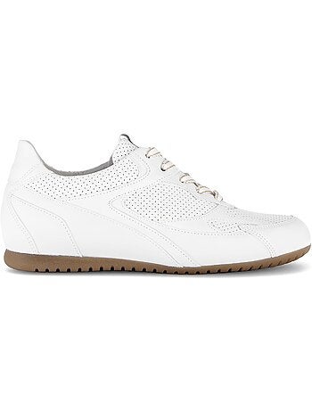 Baskets en cuir