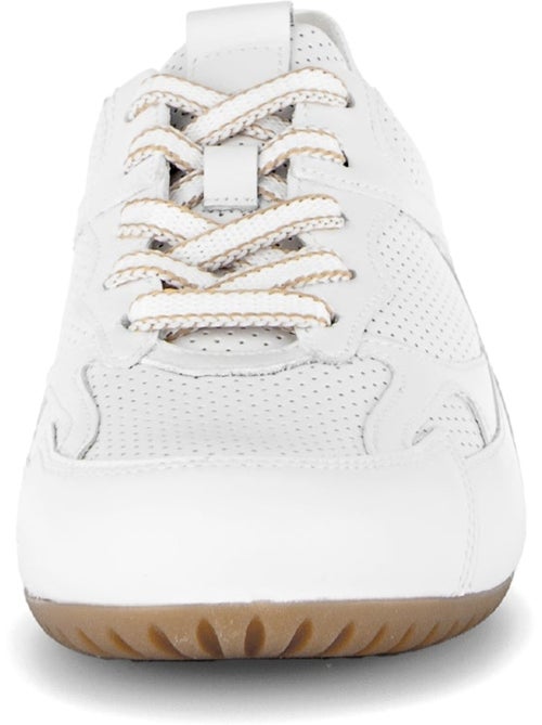 Baskets  en cuir - Kiabi