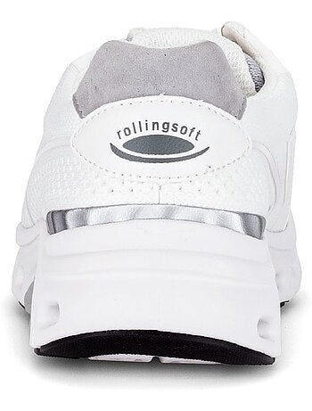 Baskets en cuir