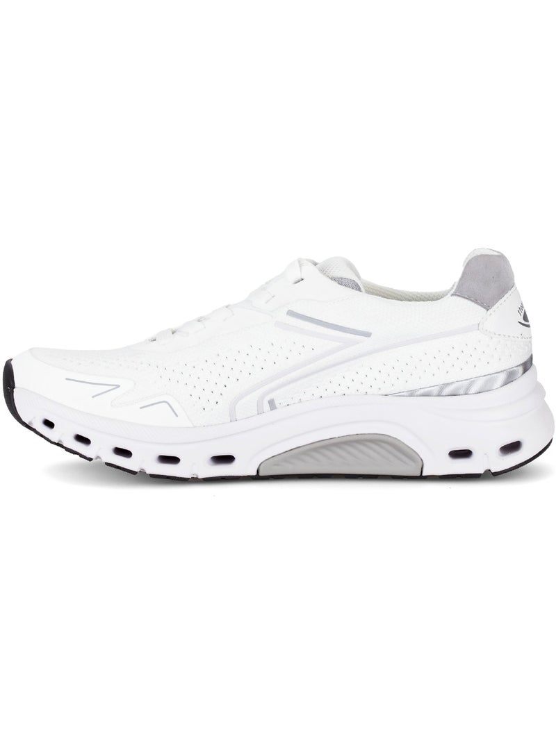 Baskets  en cuir Blanc - Kiabi