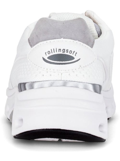 Baskets  en cuir - Kiabi