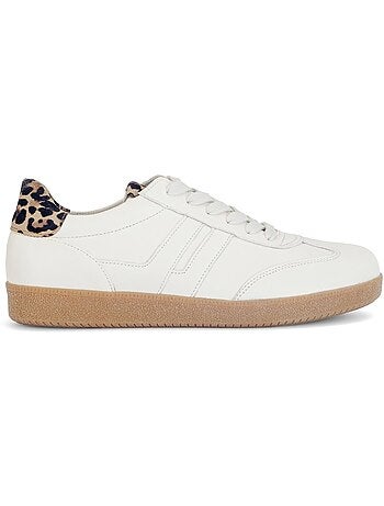 Baskets en cuir