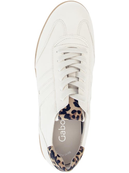 Baskets  en cuir - Kiabi