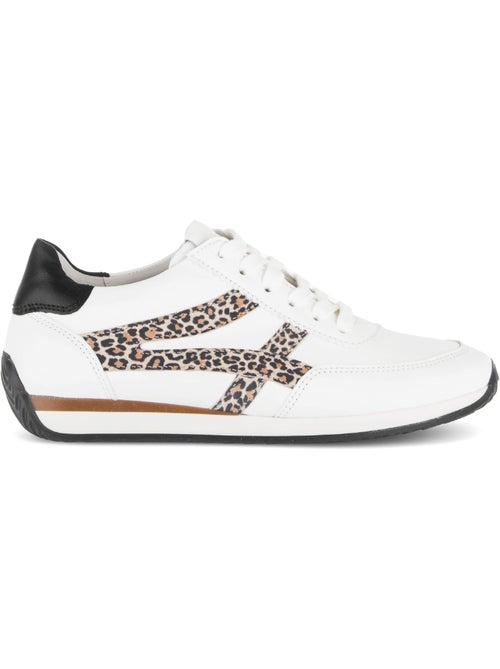 Baskets  en cuir - Kiabi