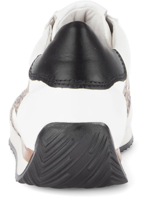 Baskets  en cuir - Kiabi