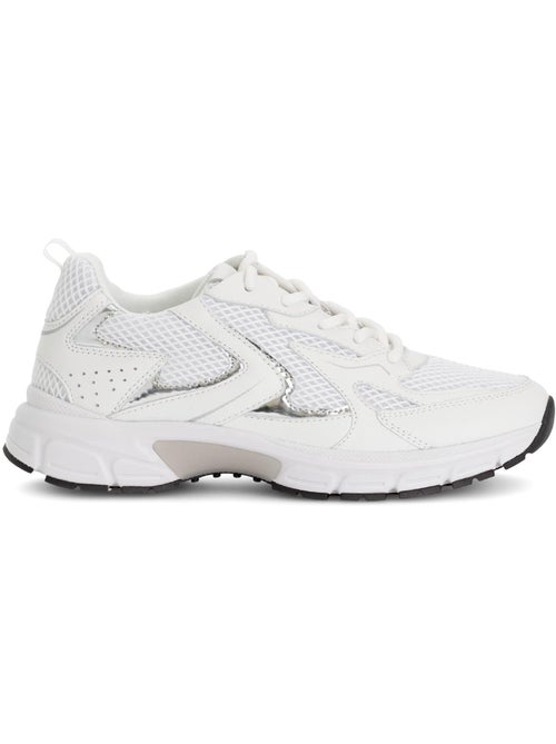 Baskets  en cuir - Kiabi