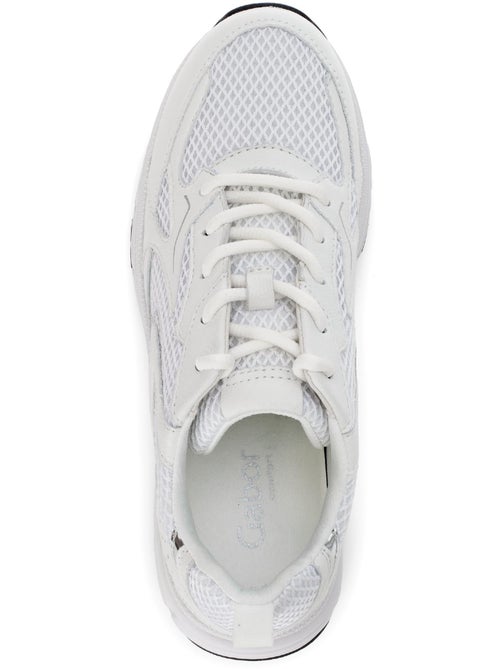 Baskets  en cuir - Kiabi