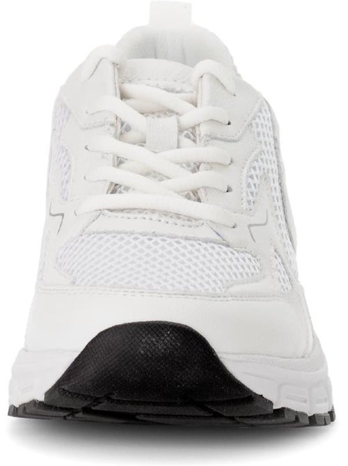 Baskets  en cuir - Kiabi