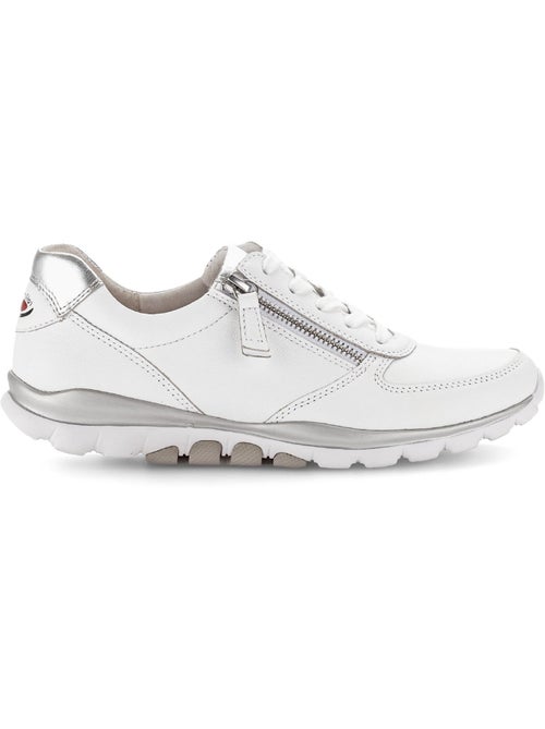 Baskets  en cuir - Kiabi