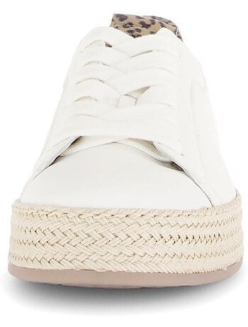 Baskets en cuir