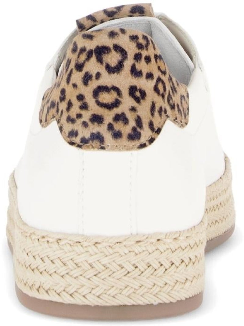 Baskets  en cuir Blanc - Kiabi