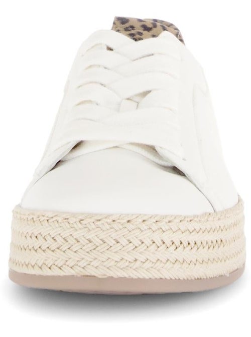 Baskets  en cuir - Kiabi