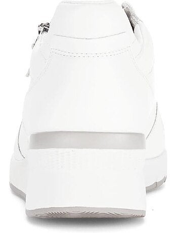 Baskets en cuir