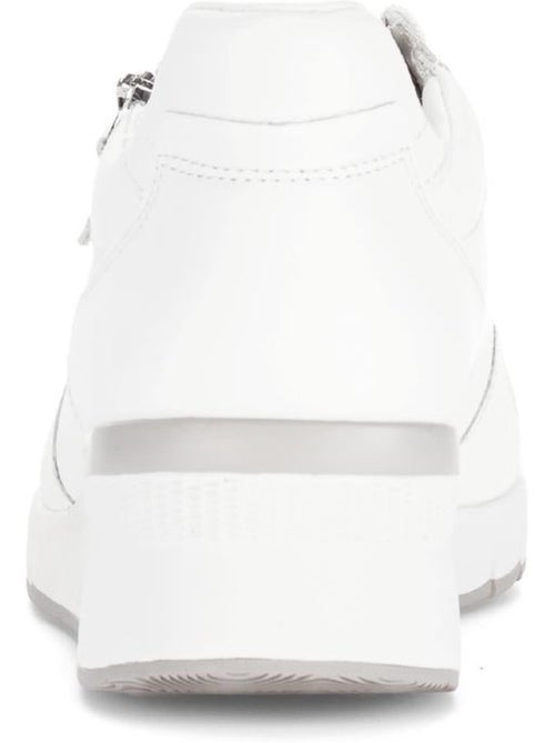 Baskets  en cuir - Kiabi