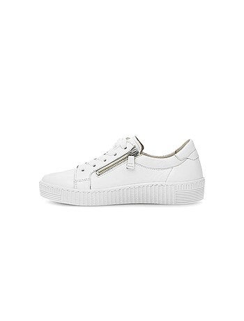 Baskets en cuir