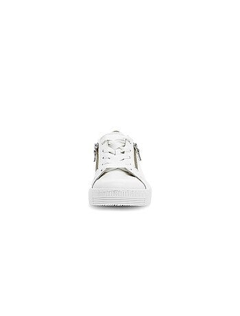 Baskets en cuir