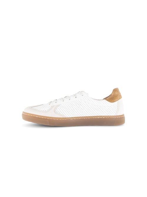 Baskets  en cuir - Kiabi