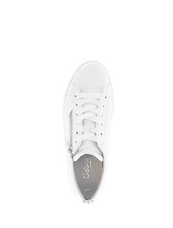 Baskets en cuir