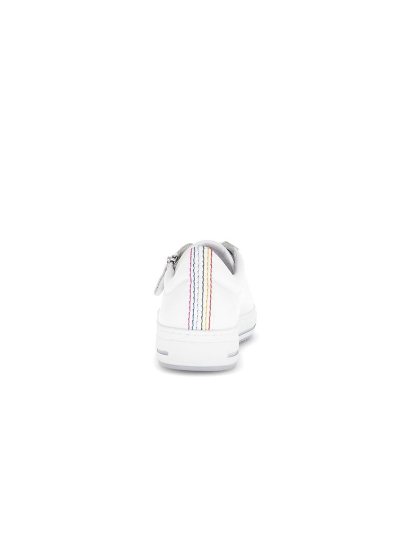 Baskets  en cuir Blanc - Kiabi