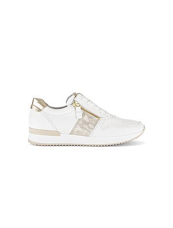 Baskets en cuir