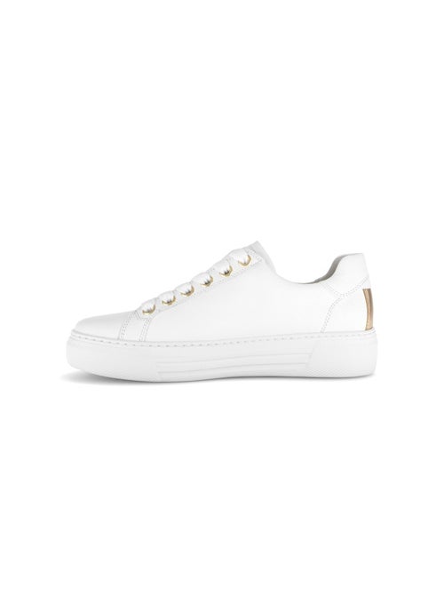 Baskets  en cuir - Kiabi