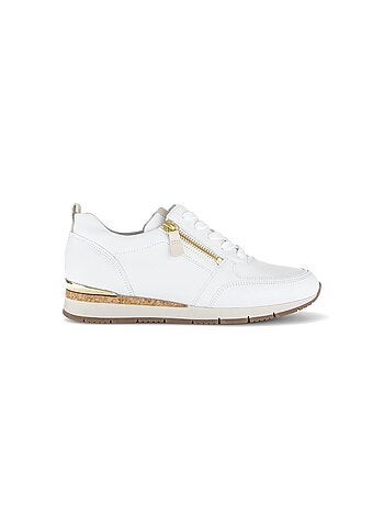 Baskets en cuir