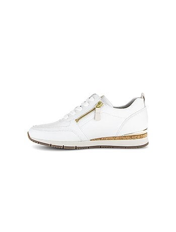 Baskets en cuir