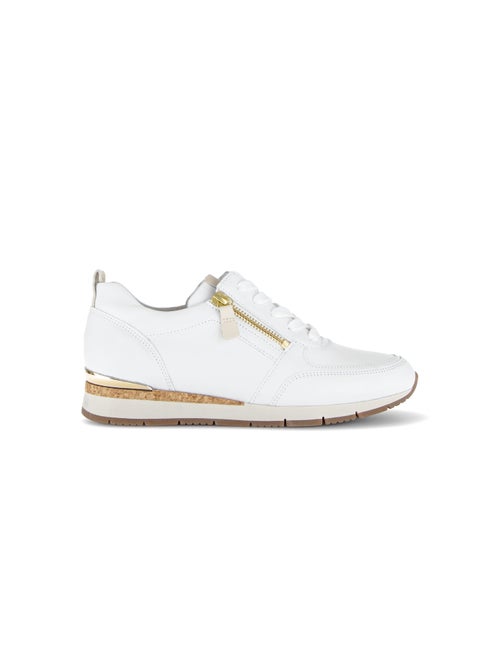 Baskets  en cuir - Kiabi