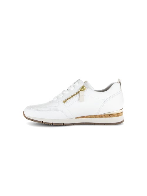 Baskets  en cuir - Kiabi