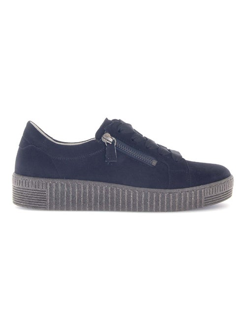 Baskets  en cuir - Kiabi