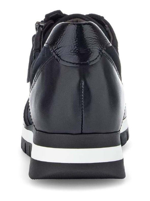 Baskets  en cuir - Kiabi